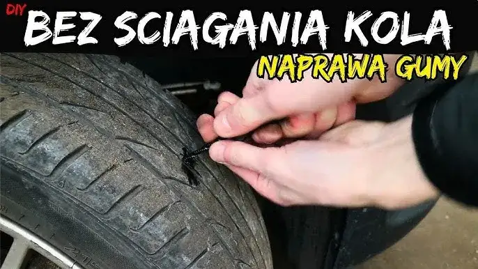 Zdjęcie Jak wyciągnąć kolce z opony bez uszkadzania gumy i zaoszczędzić czas