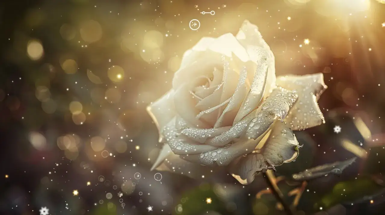 Zdjęcie Biała róża: Poznaj ukryte znaczenie tego fascynującego symbolu