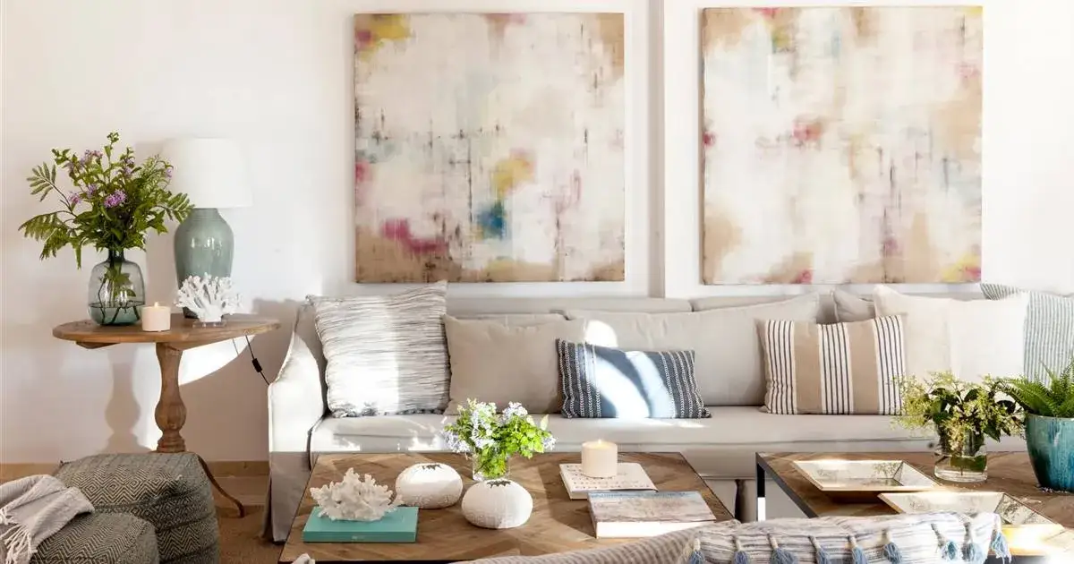 Zdjęcie Cuadros para salón: El arte de elegir y colgar con estilo