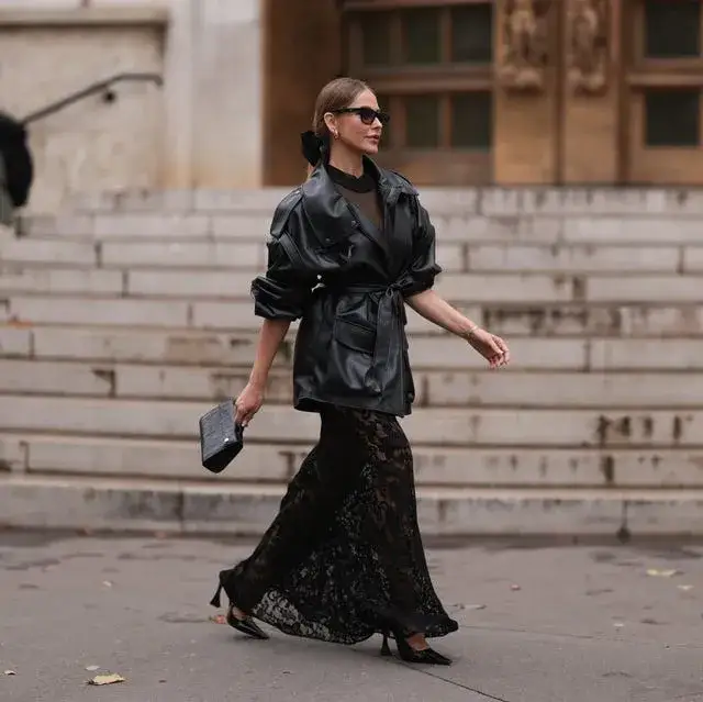 Zdjęcie Falda midi negra: la guía definitiva para lucirla con estilo y elegancia