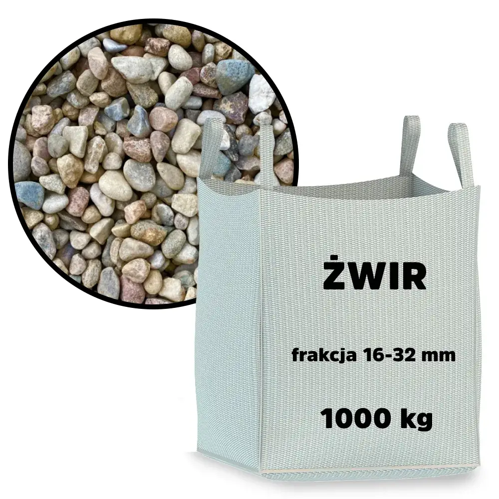 Zdjęcie Ile waży 1m3 żwiru 16-32? Odkryj zaskakujące fakty o wadze