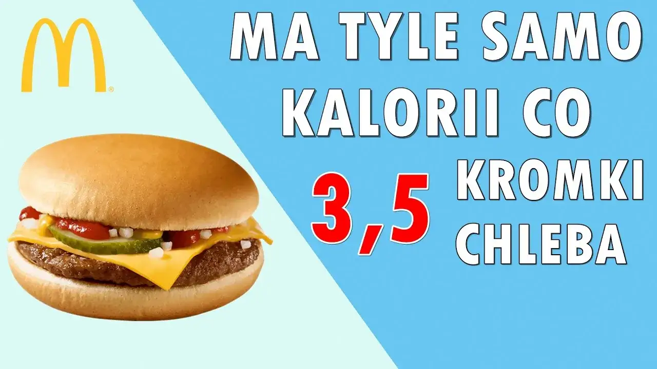 Zdjęcie Ile kalorii ma cheeseburger w McDonald's? Sprawdź, czy warto go jeść!