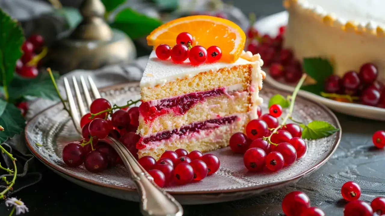 Zdjęcie Ciasto z musem porzeczkowym: Owocowa eksplozja smaku. Spróbuj już!