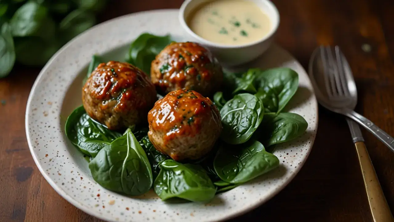 Zdjęcie Klopsy ze szpinakiem: Smaczny przepis na zdrowe i pyszne danie 