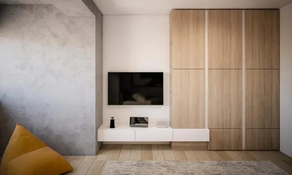 Zdjęcie Jak ukryć szafę w salonie? 10 kreatywnych pomysłów na aranżację