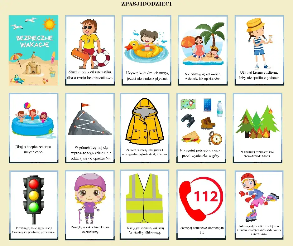 Zdjęcie Kodeks Bezpiecznych Wakacji: 10 Kluczowych Zasad Wypoczynku