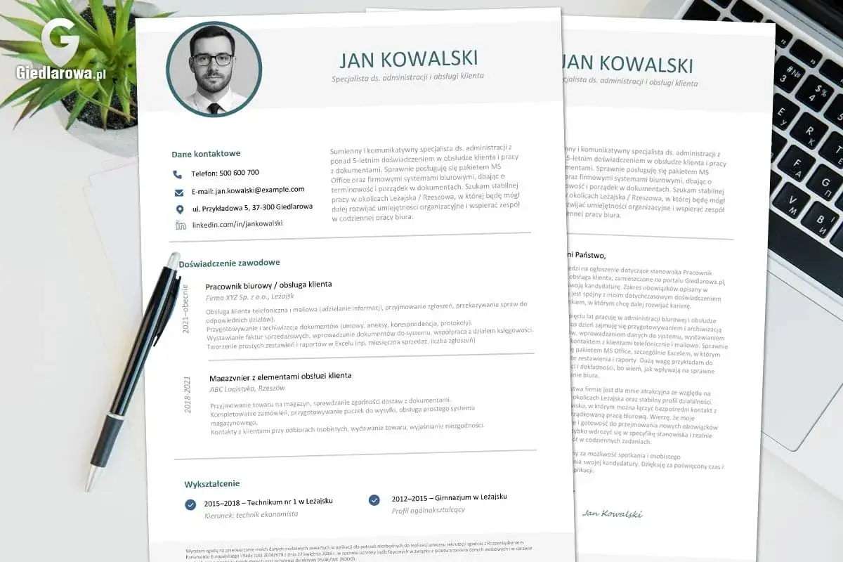 Zdjęcie Idealne zdjęcie do CV: wybierz, wstaw i uniknij błędów!