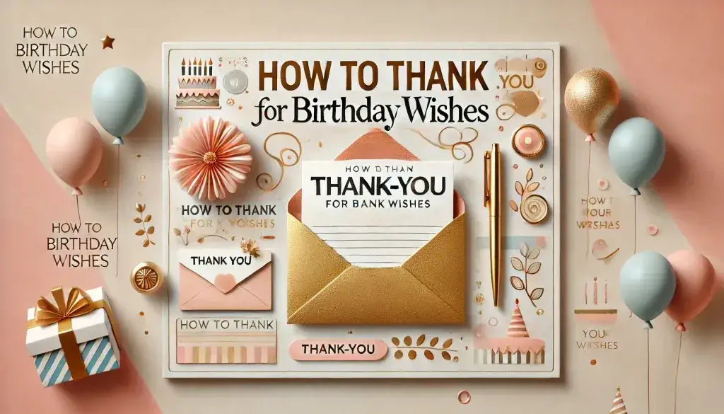 Zdjęcie Jak podziękować za życzenia w kreatywny sposób i wyrazić wdzięczność