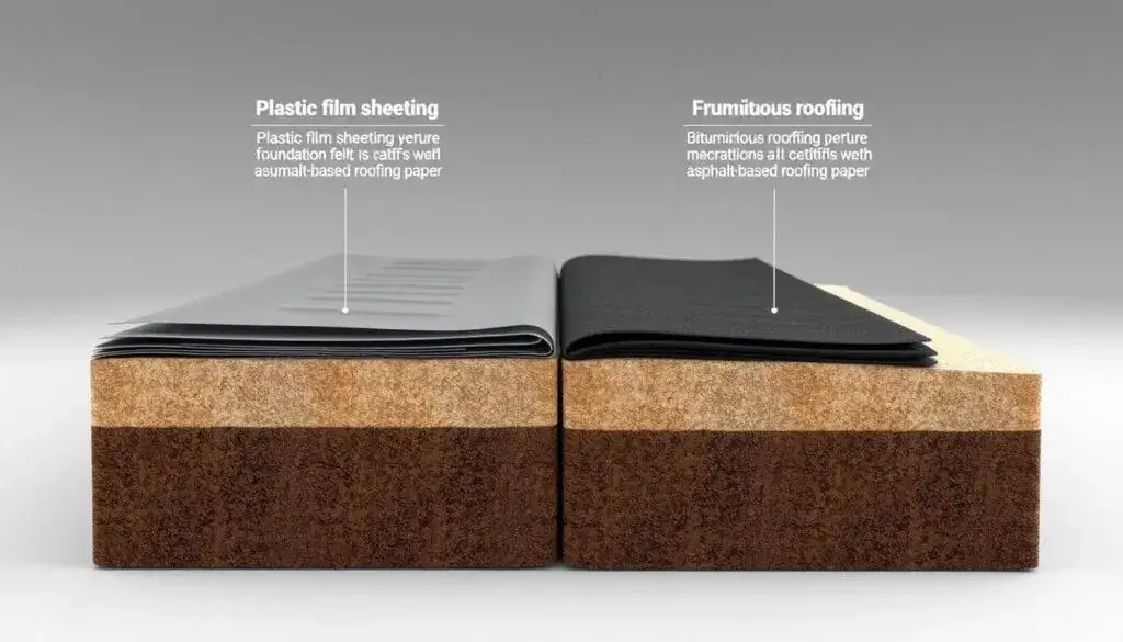 Zdjęcie Izolacja pozioma fundamentów: folia czy papa? Porównanie