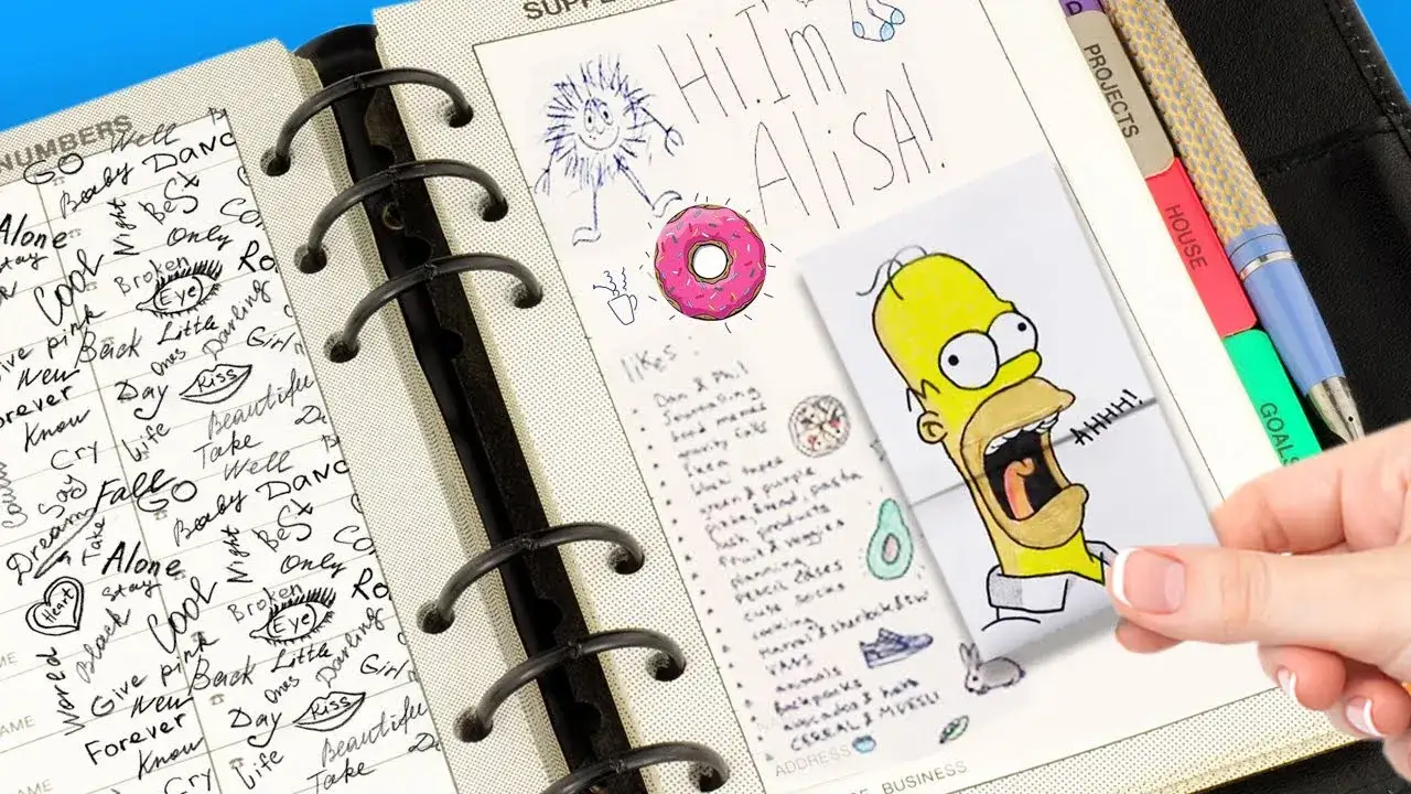 Zdjęcie Pusty zeszyt: 25+ pomysł&oacute;w na organizację, naukę i kreatywność