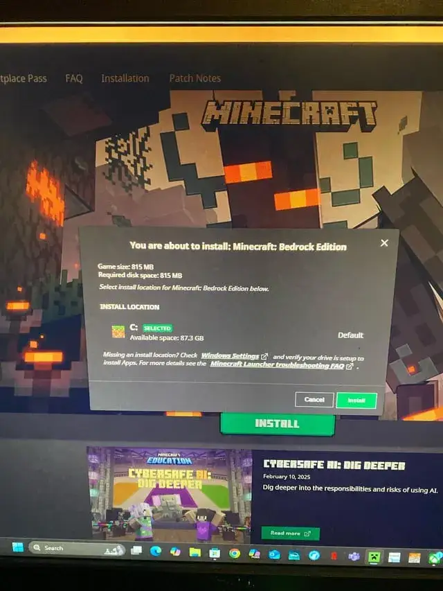 Zdjęcie Jak zaktualizować Minecraft Bedrock i uniknąć problemów z grą