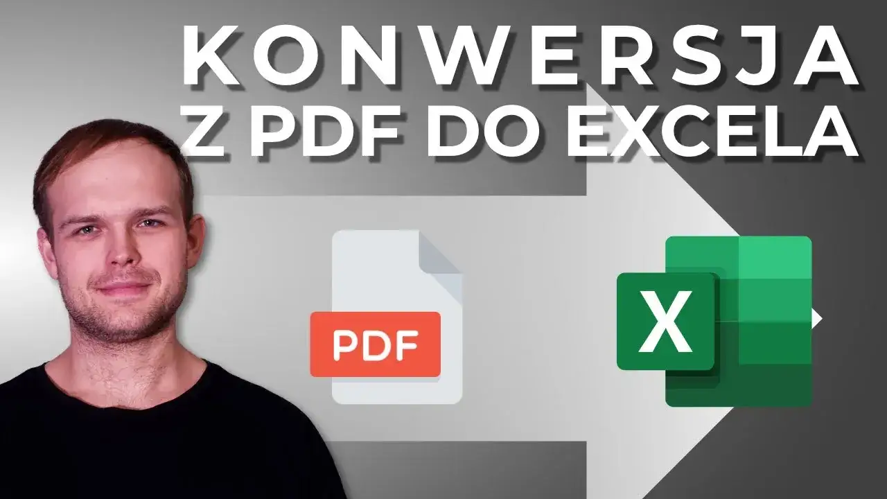 Zdjęcie Jak przenieść tabelę z pdf do excela bez błędów i utraty danych