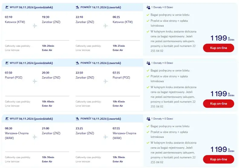 Zdjęcie Ile kosztuje lot na Zanzibar? Ceny biletów i tajemnice oszczędności