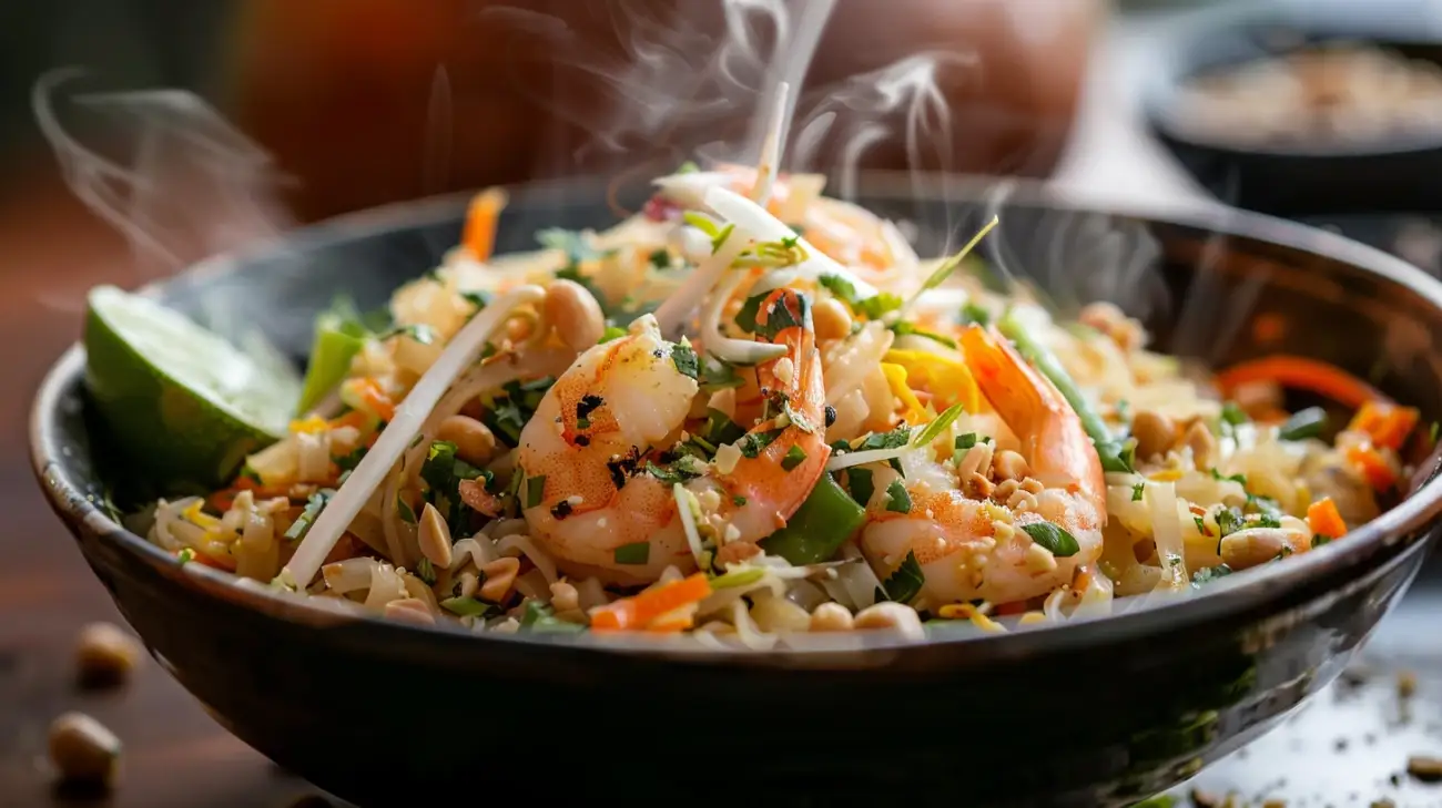 Zdjęcie Czy makaron po tajsku z krewetkami to najlepszy wybór?