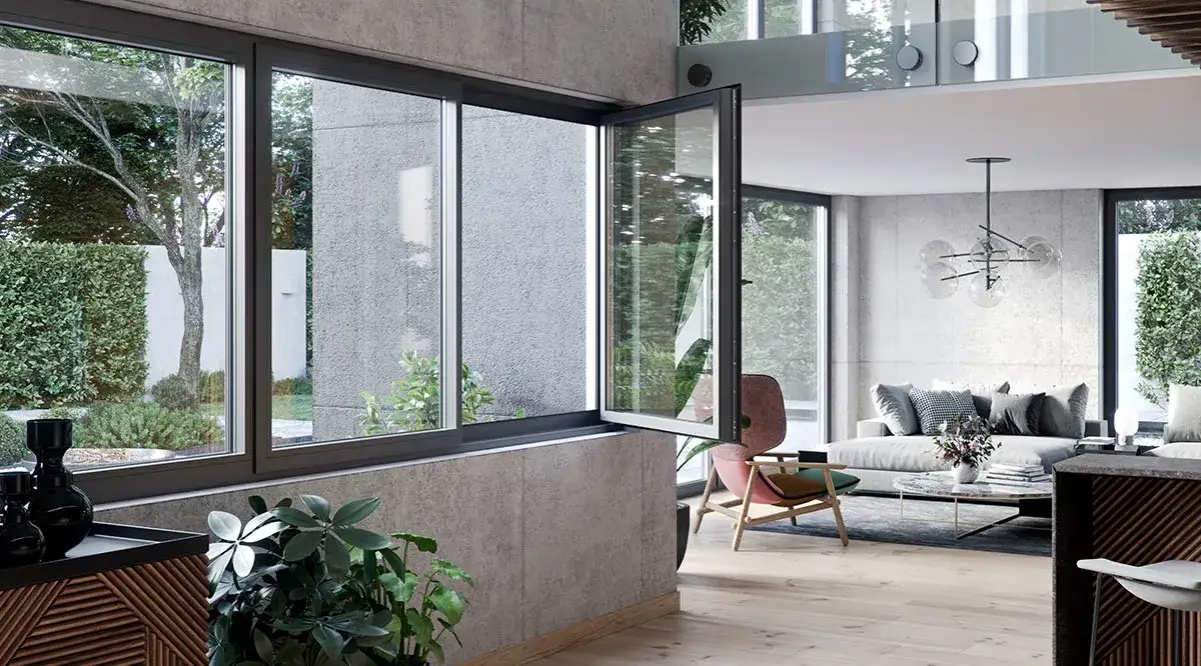 Zdjęcie Jakie rozwiązania na duże okno w salonie zapewnią styl i komfort