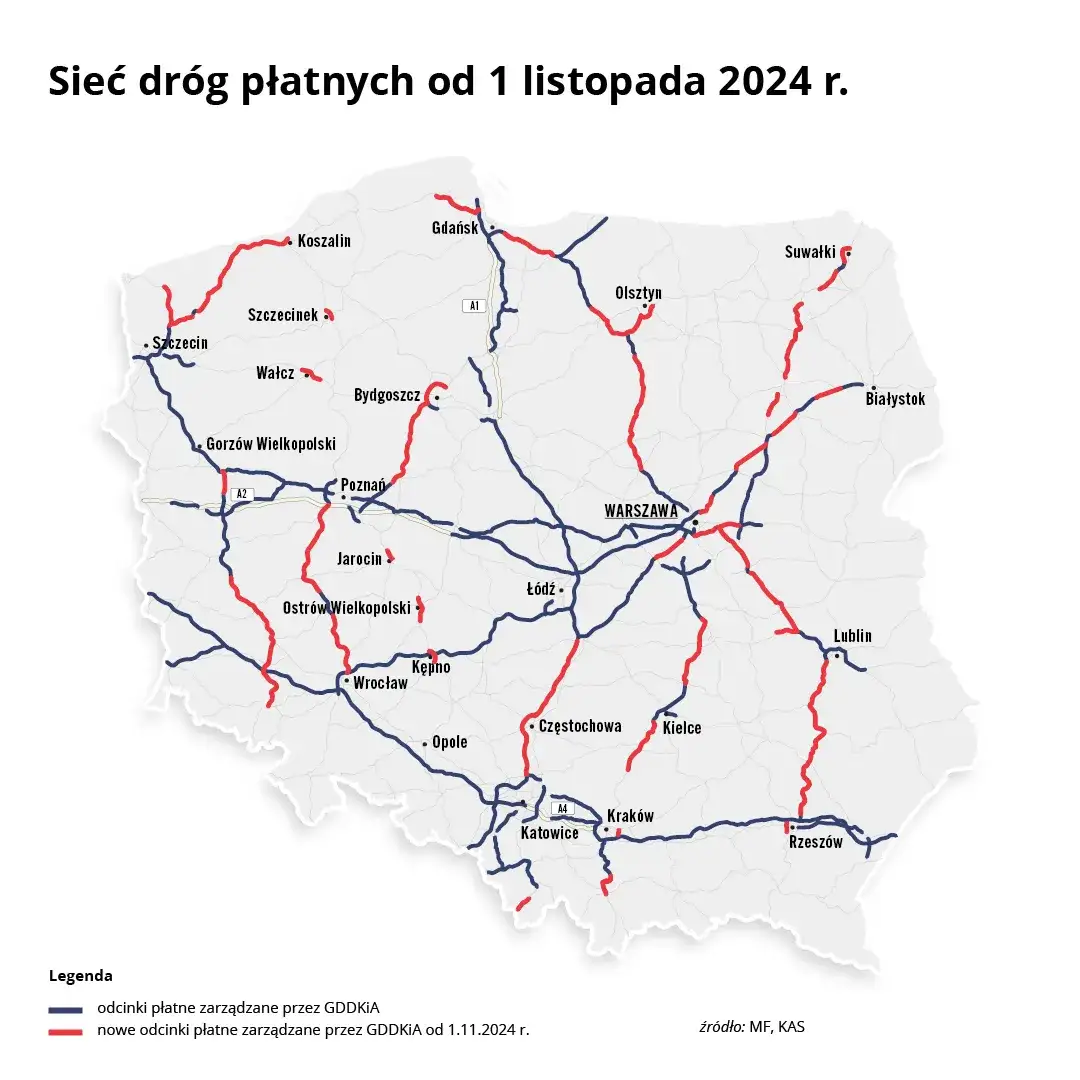 Zdjęcie Na których autostradach e-TOLL? Sprawdź darmowe odcinki!