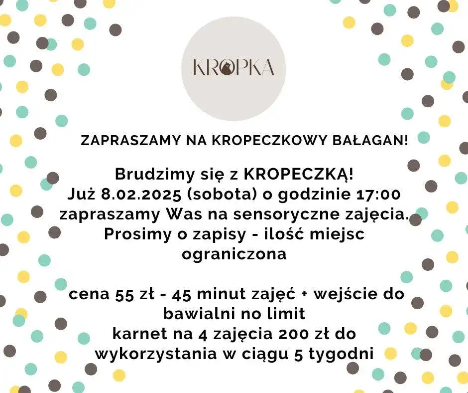 Zdjęcie Zajęcia sensoryczne Kraków - rozwój dziecka przez zabawę i odkrywanie