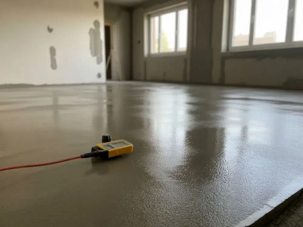 Zdjęcie Ile schnie wylewka w zimie? Sprawdź, co wydłuża czas schnięcia