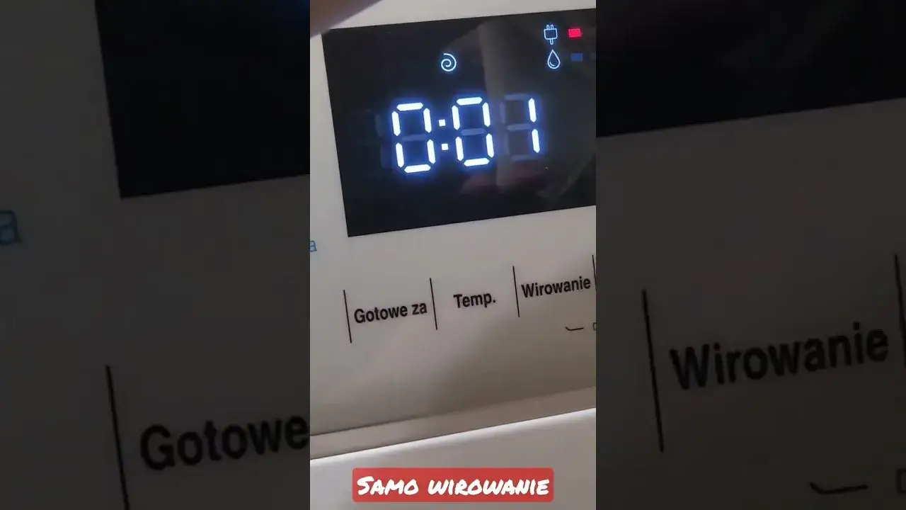 Zdjęcie Jak włączyć samo wirowanie w pralce Amica – proste kroki i porady