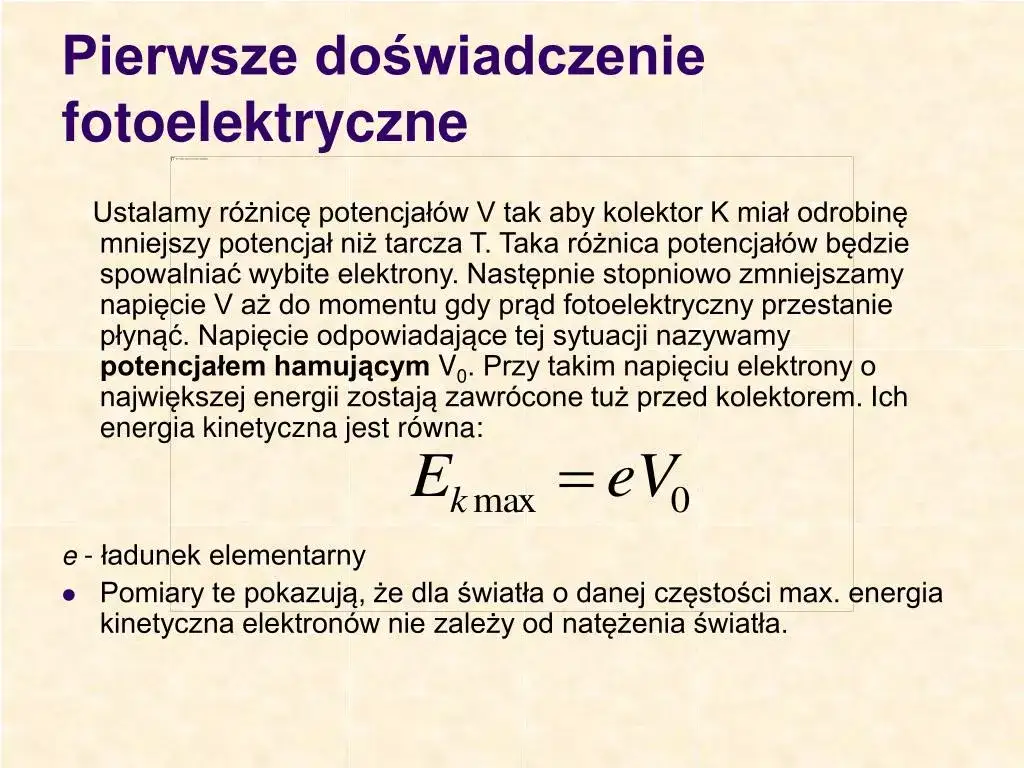 Zdjęcie Co to jest zjawisko fotoelektryczne zewnętrzne i jego znaczenie?