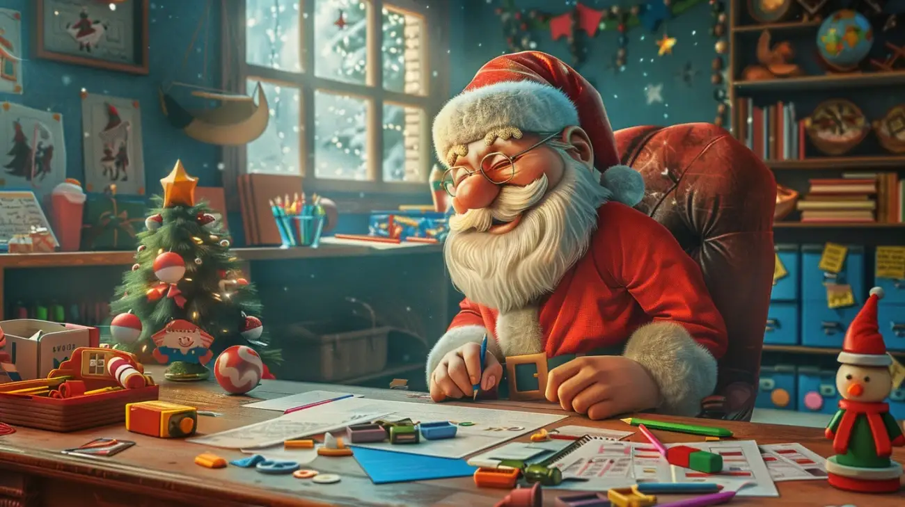 Zdjęcie Święty Mikołaj na karcie pracy: twórz magiczne zajęcia w przedszkolu