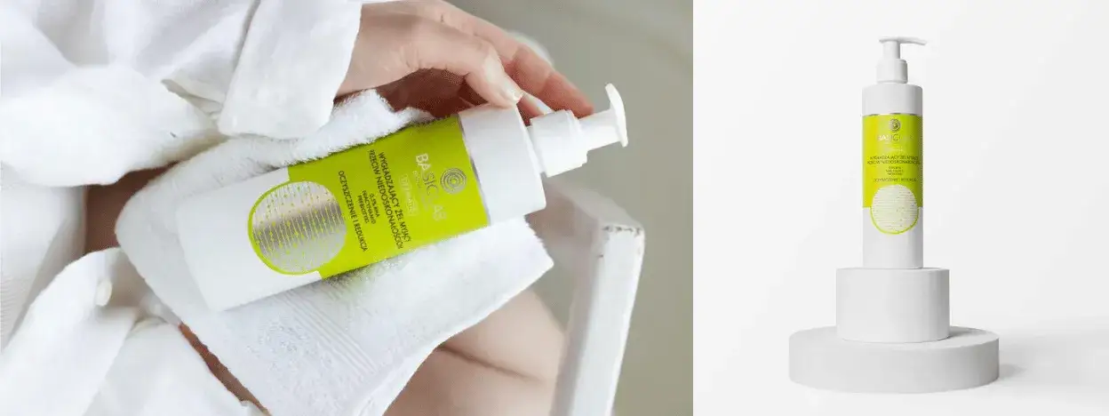 Zdjęcie Wygładzający żel myjący przeciw niedoskonałościom z 0,5% BHA dla skóry wrażliwej