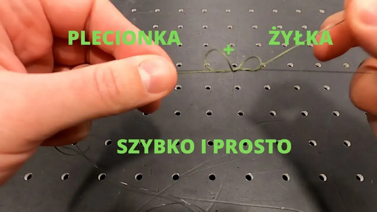 Zdjęcie Jak połączyć żyłkę z plecionką - najskuteczniejsze węzły i techniki