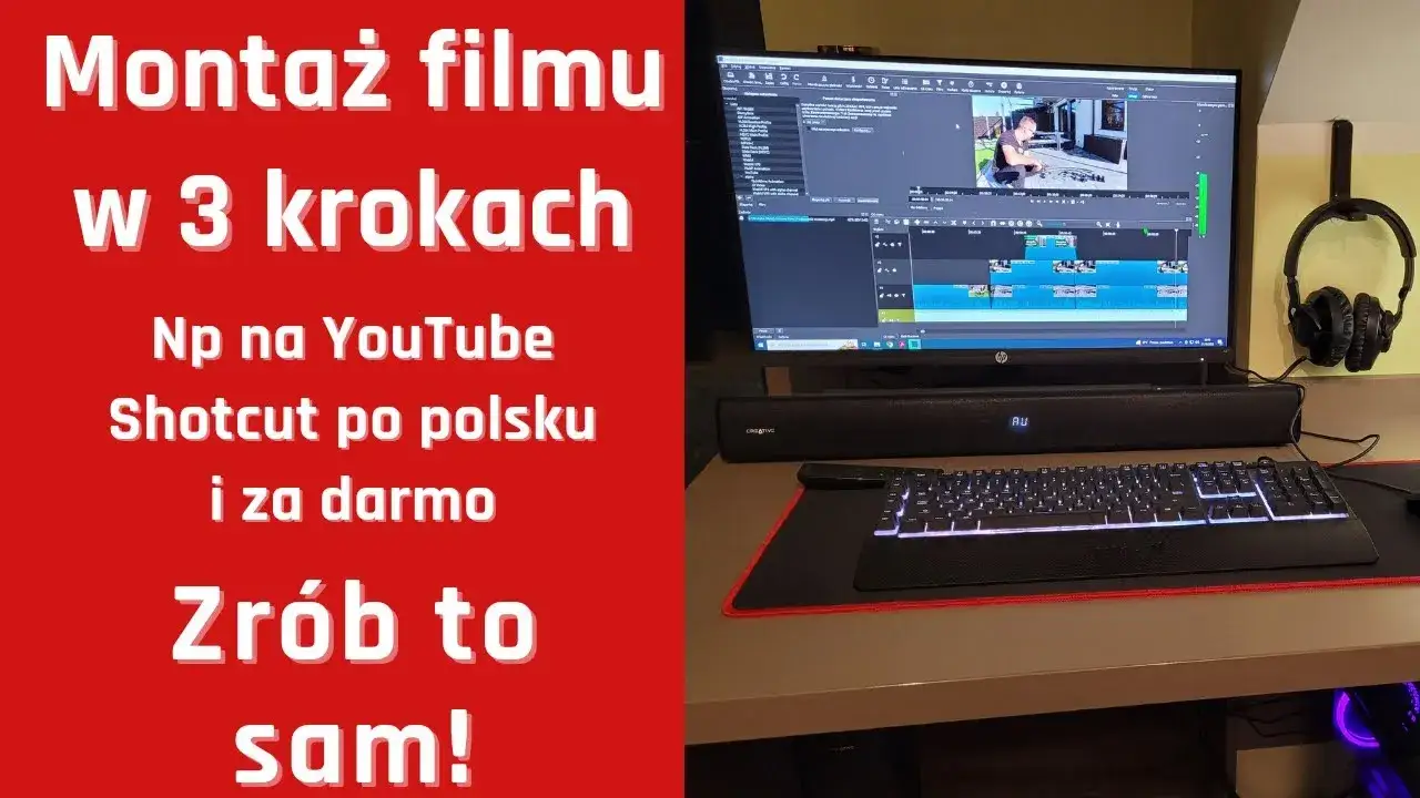 Zdjęcie Jak montować filmy w Shotcut – proste triki dla początkujących