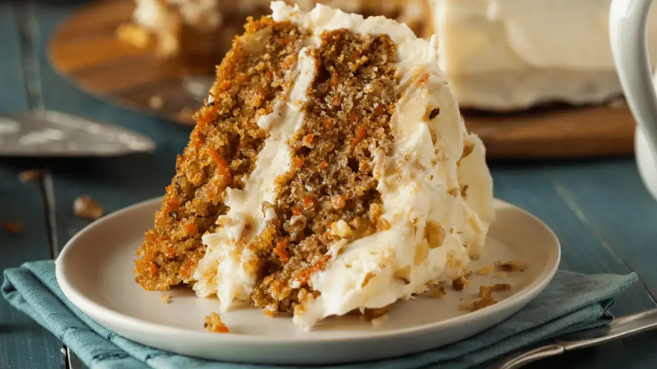 Zdjęcie Najlepszy przepis na amerykańskie ciasto marchewkowe, które zachwyca