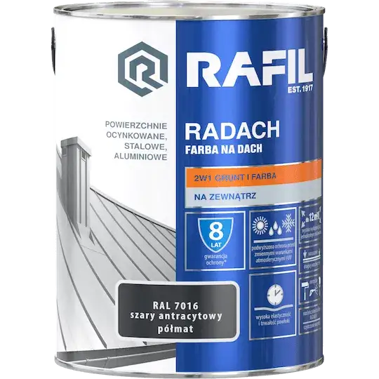 Zdjęcie Dach antracyt - elegancka trwałość i funkcjonalność dla Twojego domu