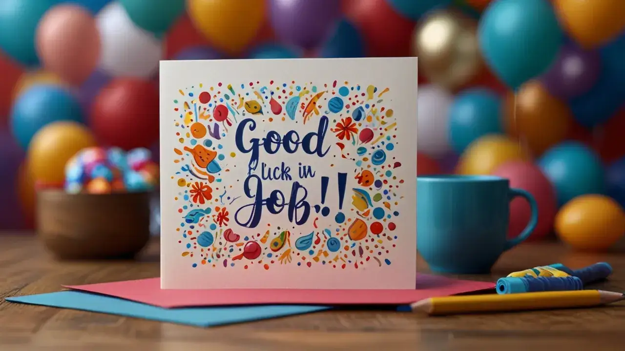 Zdjęcie Oto jak napisać kartki z życzeniami powodzenia w nowej pracy!