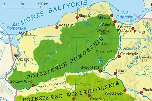 Zdjęcie Mapa jezior pomorskie – odkryj ukryte skarby i idealne miejsca na wypoczynek
