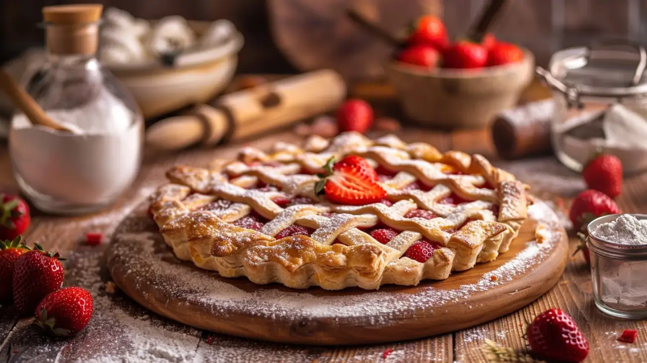 Zdjęcie Prosty przepis na kruche ciasto bez masła