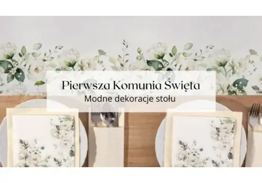 Zdjęcie Jak ozdobić stół na komunię, aby zachwycić gości i stworzyć atmosferę