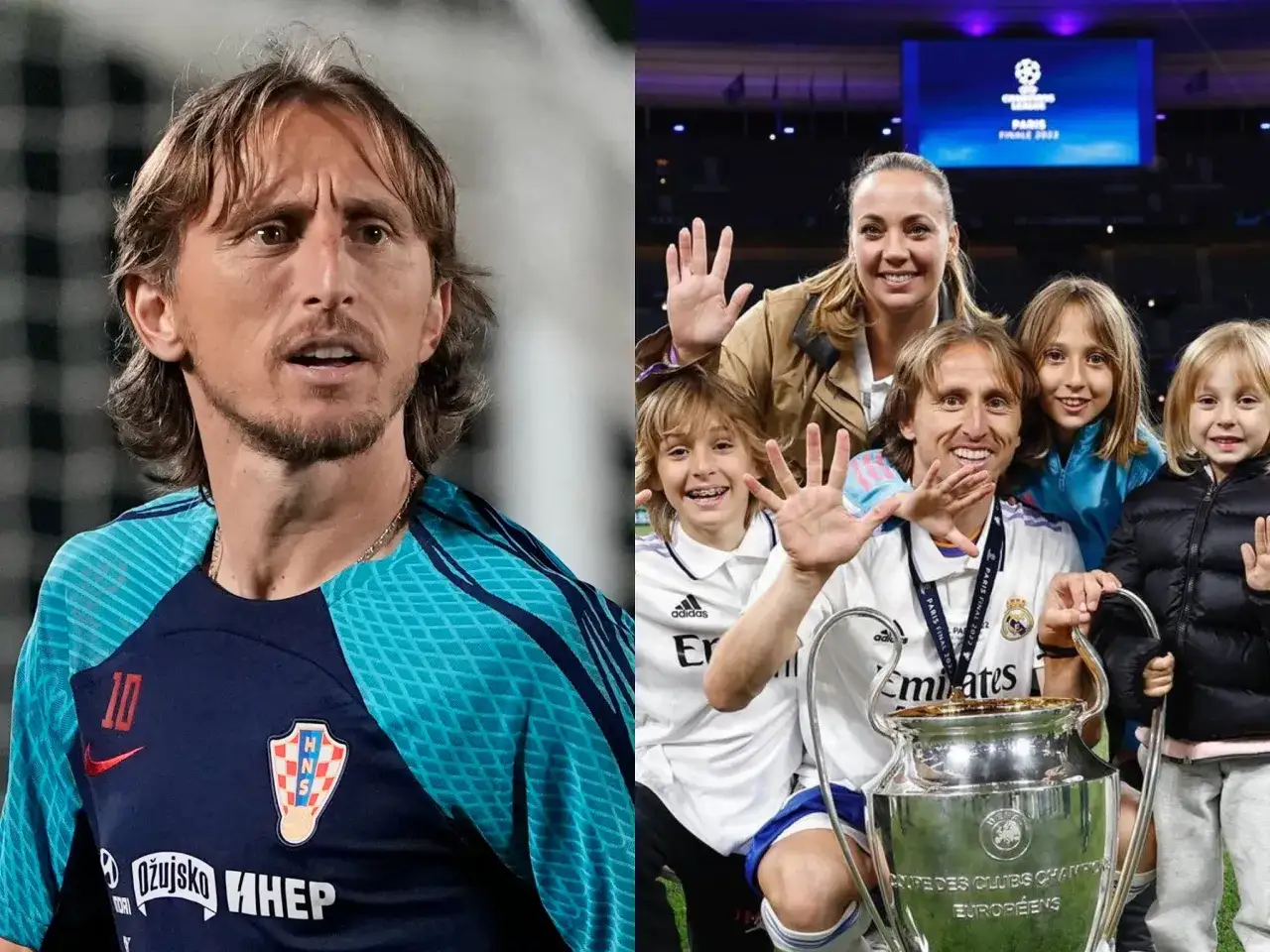 Zdjęcie Luka Modrić dzieci: poznaj imiona i wiek jego pociech