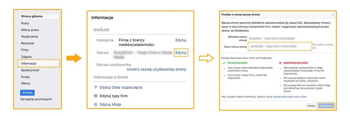 Zdjęcie Jak zmienić nazwę użytkownika na Facebooku w prosty sposób i bez problemów