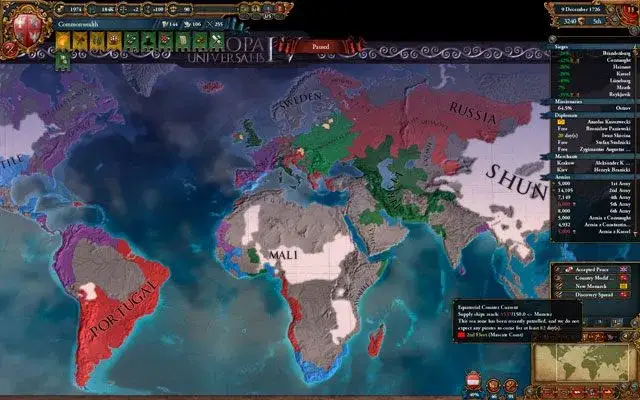 Zdjęcie Europa Universalis gra planszowa - odkryj sekrety strategii 4X