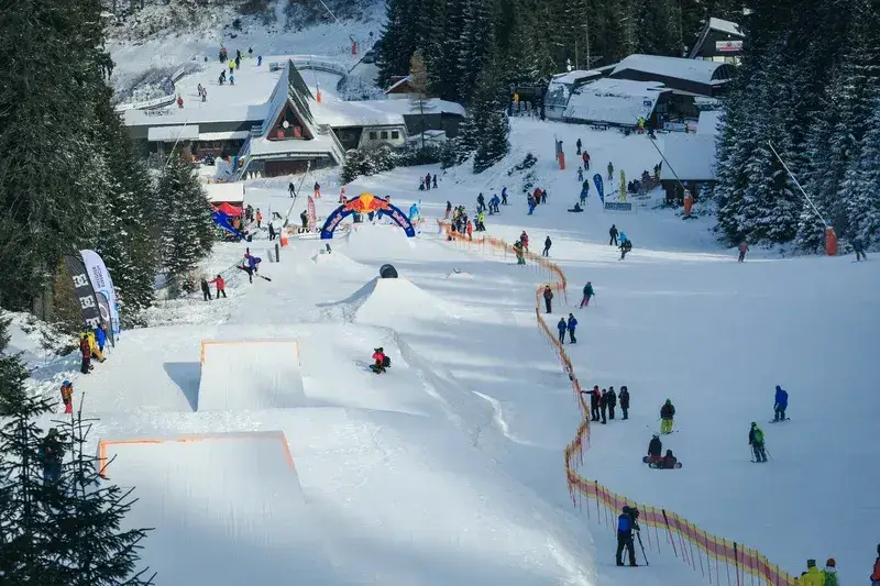 Zdjęcie Snowpark Jasná Chopok - najlepsze atrakcje i strefy dla freestylowców