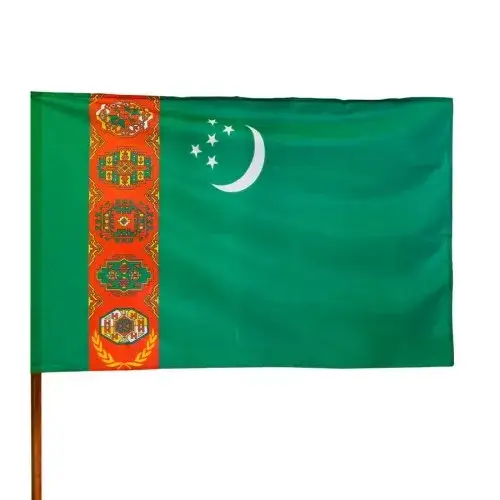 Zdjęcie Jak wygląda flaga Turkmenistanu? Odkryj jej znaczenie i symbole