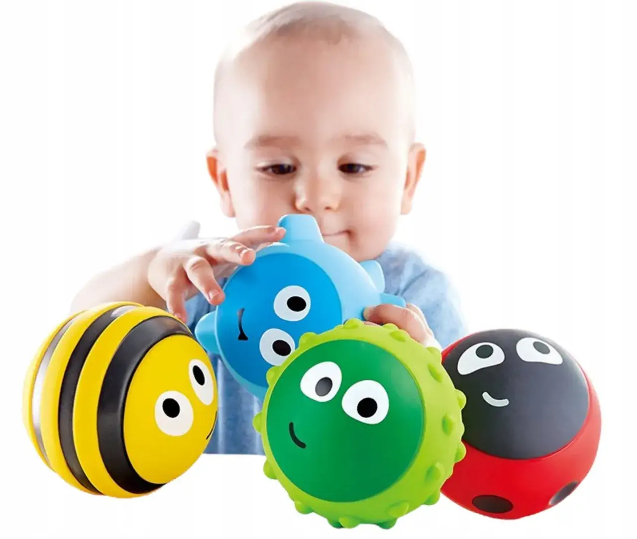 Zdjęcie Piłeczki sensoryczne dla niemowląt: jak wspierają rozwój Twojego dziecka