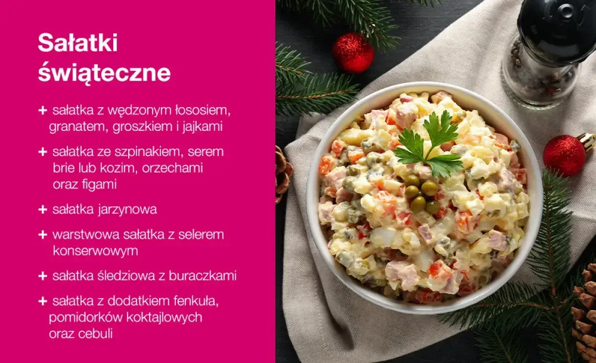 Zdjęcie Jaką sałatkę na święta? Oto najlepsze przepisy na świąteczne sałatki