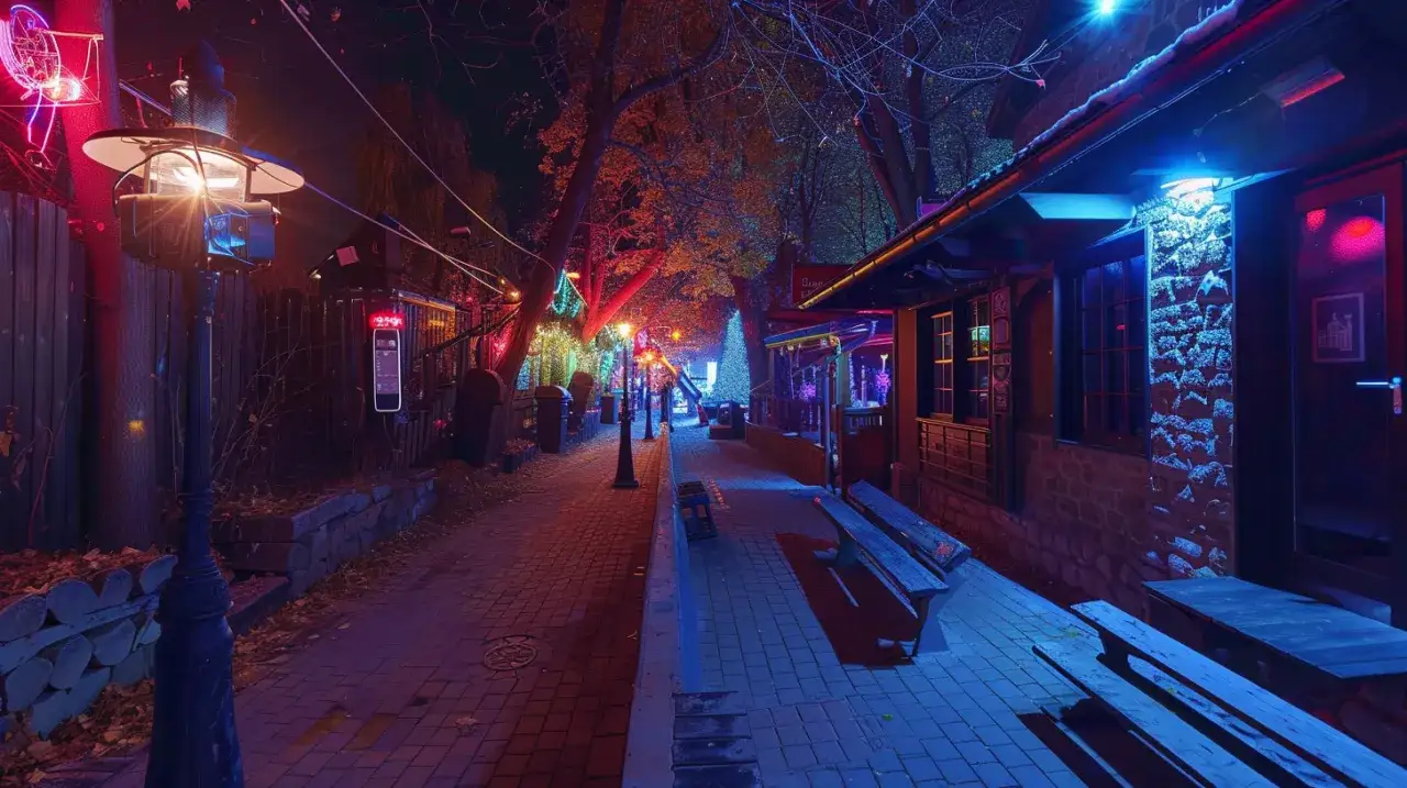 Zdjęcie Krynica-Zdrój: Czy deptak ma ukryte sekrety? Widać na kamerze