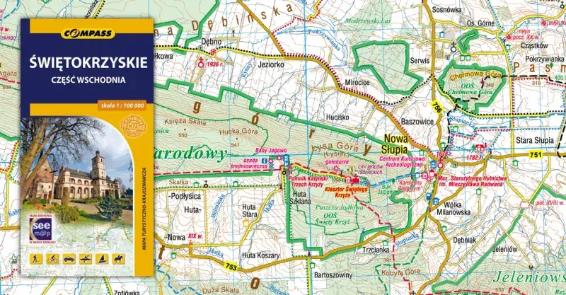 Zdjęcie Gdzie są góry świętokrzyskie mapa – odkryj najpiękniejsze trasy i widoki