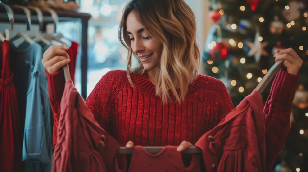 Zdjęcie Bluzki na święta: Jak wybrać idealną na Boże Narodzenie?