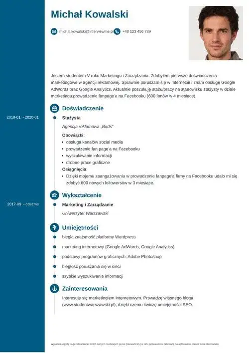 Zdjęcie Jak napisać CV pierwszy raz - unikaj najczęstszych błędów i zyskaj pracę