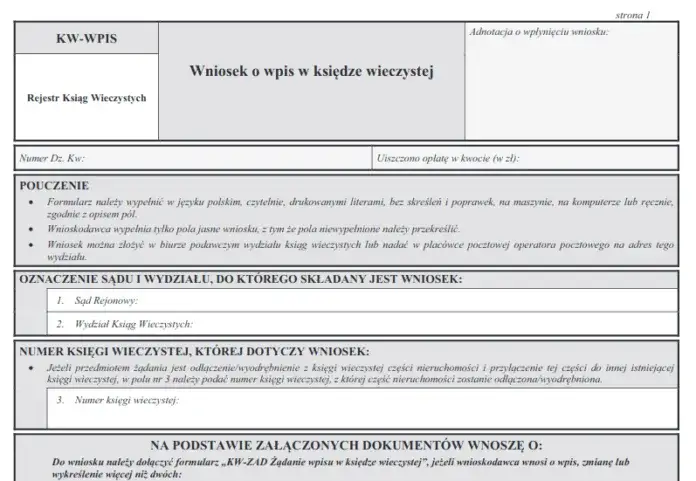 Zdjęcie Jak złożyć wniosek do ksiąg wieczystych bez błędów i opóźnień – krok po kroku