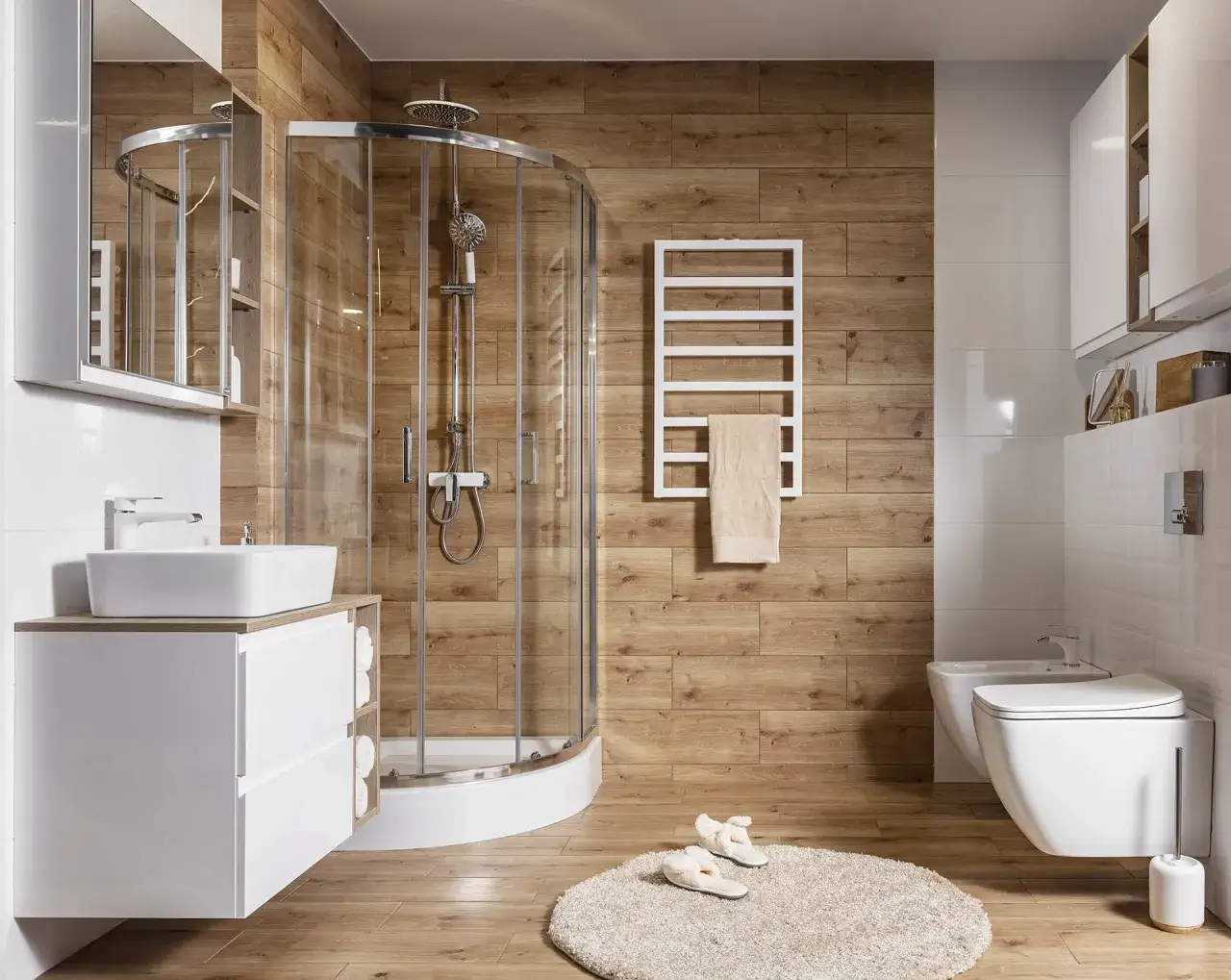 Zdjęcie Skuteczne metody jak ogrzać zimną łazienkę i cieszyć się komfortem