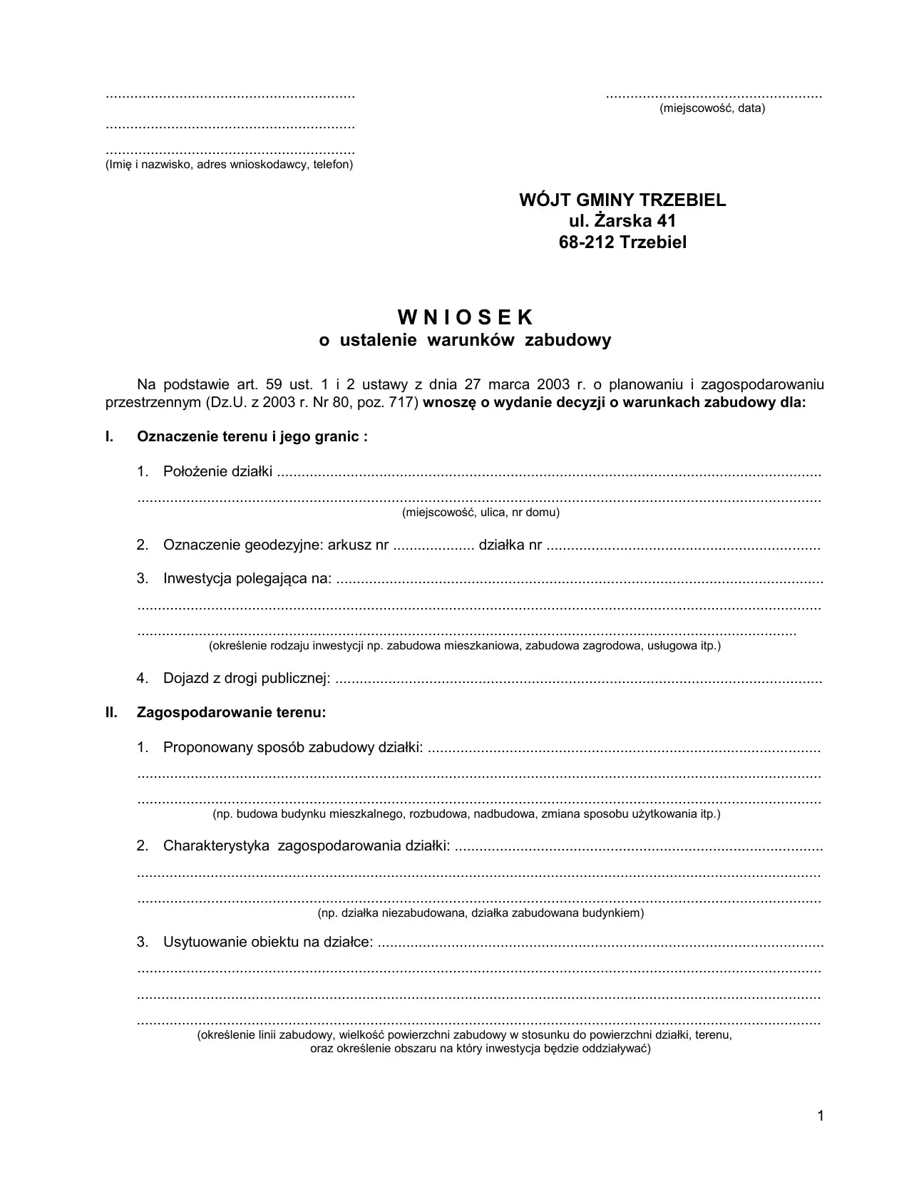 Zdjęcie Warunki zabudowy krok po kroku: uniknij błędów przy składaniu wniosku