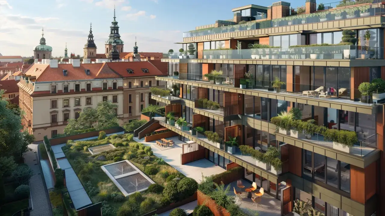 Zdjęcie Garden Residence Kraków - twoje eleganckie miejsce w sercu miasta