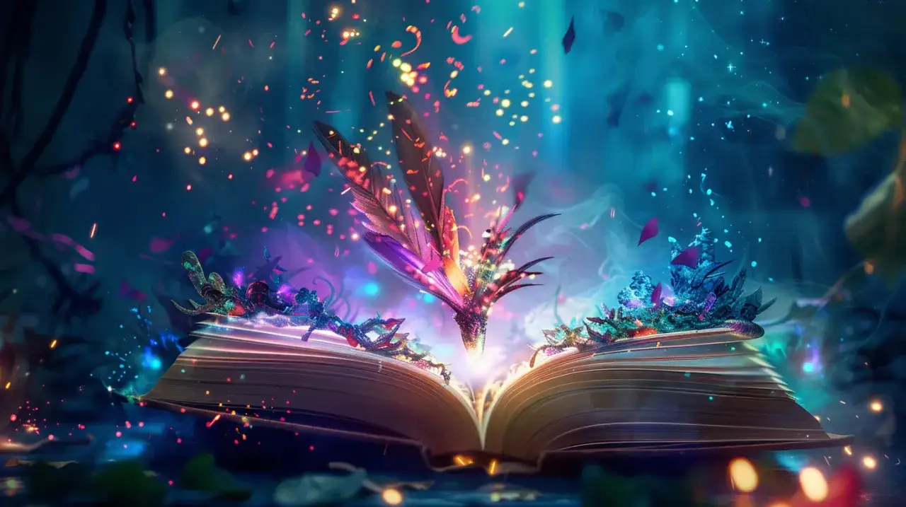 Zdjęcie Magiczne pióro - książka pełna magii, która rozbudzi Twoją wyobraźnię.